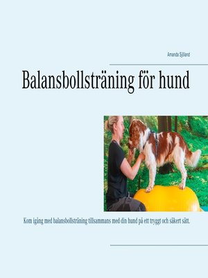 cover image of Balansbollsträning för hund